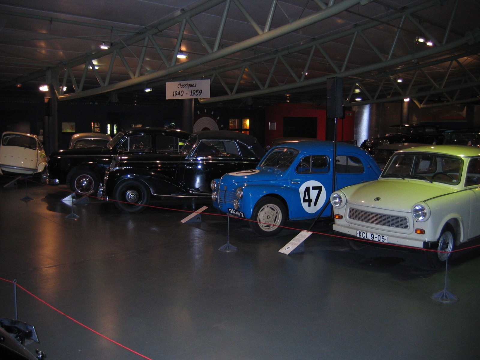 Nicht alle, die im Museum stehen, sind in Le Mans gefahren ;-)